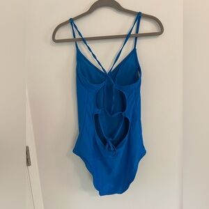 Aerie Tie Back One Piece Swimsuit | Medium Long